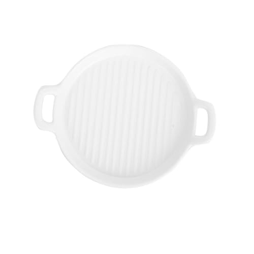 Warmhm Große Nordische Keramik Backform Rund mit Streifen Kreative Doppelte Scald Griffe Vielseitiges Serviertablett für Backen Sushi Obst Pasta Salate Desserts Haushalts Essensplatte Warmhm Große Nordische Keramik Backform Rund mit Streifen Kreative Doppelte Scald Griffe Vielseitiges Serviertablett für Backen Sushi Obst Pasta Salate Desserts Haushalts Essensplatte von Warmhm