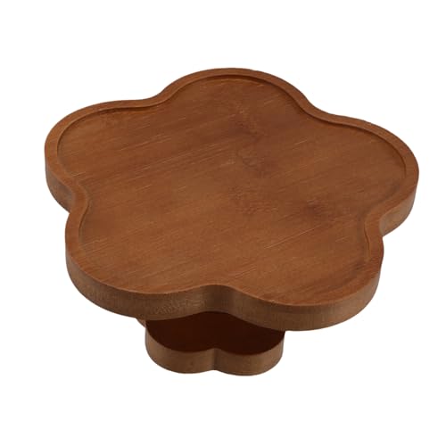 Warmhm Holz Schmucktablett Blumendesign Fußed Dekorativer Organizer für Schmuck Kerzen Aromatherapie Vielseitiges Holztablett als Wohnaccessoire und Schmuckablage Warmhm Holz Schmucktablett Blumendesign Fußed Dekorativer Organizer für Schmuck Kerzen Aromatherapie Vielseitiges Holztablett als Wohnaccessoire und Schmuckablage von Warmhm