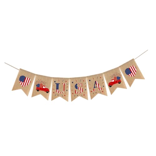 Warmhm Independence Day Party Banner aus Langlebigem Leinen Farbenfrohes Hängedekor für Wand Fenster und Tür Unabhängigkeitstag Feier Dekoration Warmhm Independence Day Party Banner aus Langlebigem Leinen Farbenfrohes Hängedekor für Wand Fenster und Tür Unabhängigkeitstag Feier Dekoration von Warmhm