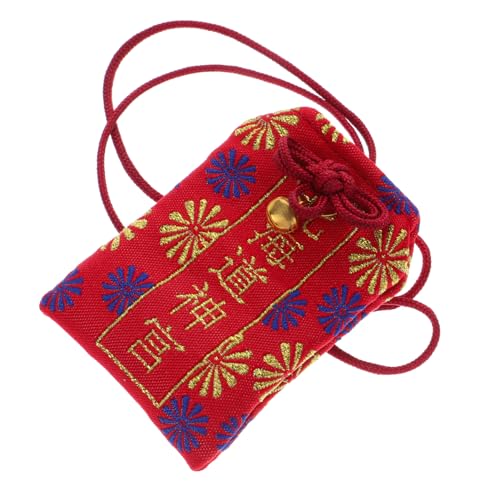 Warmhm Japanische Omamori Reisesicherheit Vorhang Troddeln Japanische Omamori Omamori Anh?nger für Gesundheit Sicherheit Autospiegel Dekoration Gutschein Teppich Japanese Good Luck Charm von Warmhm