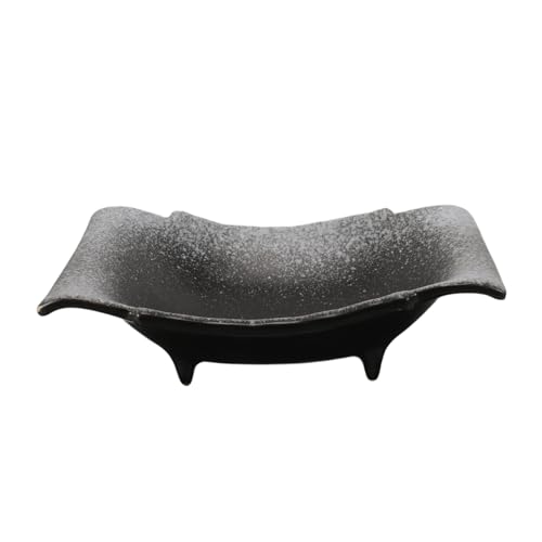 Warmhm Japanischer Keramik Backform mit Ergonomischen Griffen Rechteckiges Kleines Auflaufform für Ofen Vielseitige Leicht zu Reinigende und Bratform im Japanischen Stil von Warmhm