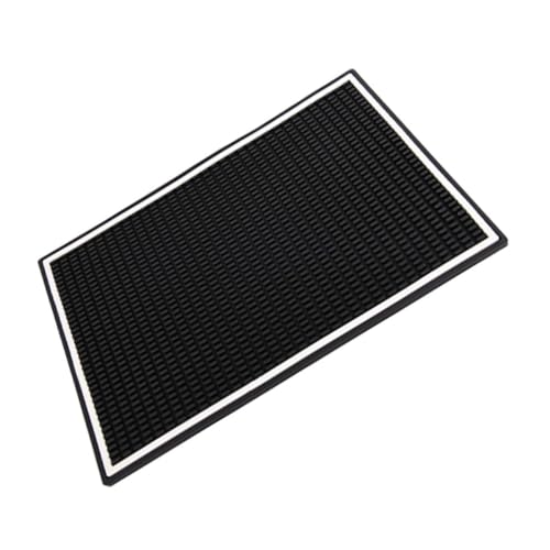 Warmhm Kaffeemaschinenmatte für Theken Rutschfeste Abtropfmatte für Küche Weichem für Geschirr und Tassen Vielseitig Einsetzbar von Warmhm