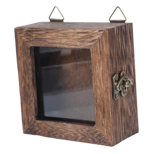 Warmhm Kasten Vintage Musterbox Ausstellungsexemplar Blumen-Display-Rahmen Insekt Hängende Vitrine Probenanzeige Rahmen Zum Pressen Von Blumen Schmetterlingskäfig Hölzern Coffee Warmhm Kasten Vintage Musterbox Ausstellungsexemplar Blumen-Display-Rahmen Insekt Hängende Vitrine Probenanzeige Rahmen Zum Pressen Von Blumen Schmetterlingskäfig Hölzern Coffee von Warmhm