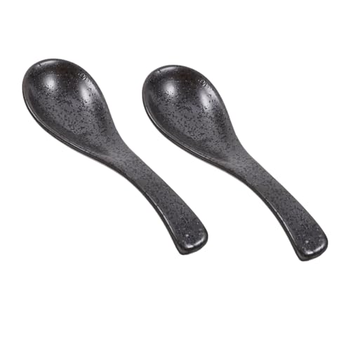 Warmhm Keramik Suppenlöffel Japanischer Retro Porzellan Löffel für Ramen und Suppe Vielseitiger Küchenlöffel Handgefertigt Hitzebeständig Spülmaschinengeeignet Elegantes Design für Warmhm Keramik Suppenlöffel Japanischer Retro Porzellan Löffel für Ramen und Suppe Vielseitiger Küchenlöffel Handgefertigt Hitzebeständig Spülmaschinengeeignet Elegantes Design für von Warmhm
