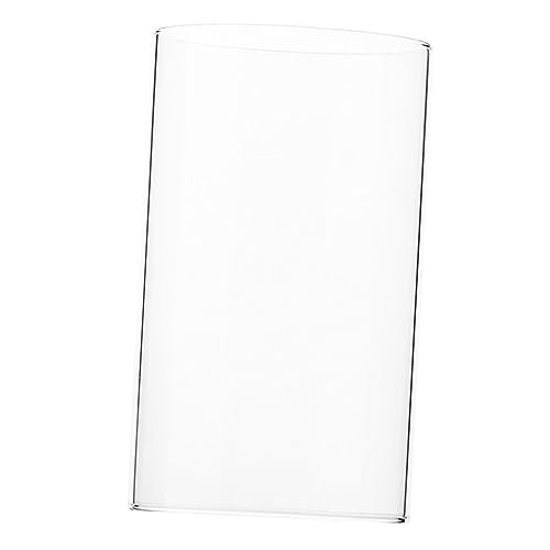 Warmhm Kerzenständer Kerzenschirm Kerzenhalter Kerzen e Dekorative Glasschirme Für Kerzen Klare Kerzenabdeckung Schreibtisch-Glasschirme Haushaltsschutzhülle 15-C-Borosilikatglas von Warmhm