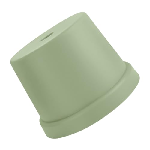 Warmhm Kinder - Hocker Fußhocker Aus Kunststoff Kleiner Sitzhocker Sicher Für Kleinkinder Grün Großes Nordeuropäisches Design von Warmhm