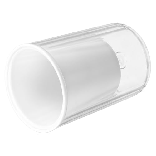 Warmhm Kreative Vase Desktop-sukkulentöpfe Bürodekoration Schreibtisch-blumentöpfe Selbstansaugende Blumentöpfe Container Blumentöpfe Schreibtischdekoration Pflanzentopf Weiß Das Haustier von Warmhm