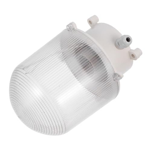 Warmhm LED Kaltlager Lampenhalter mit Wasserdichtem Lampenschirm Fassungsadapter für Werkstätten Außenbereiche und Badezimmer Robuste Langlebige Deckenleuchte für Verschiedene von Warmhm