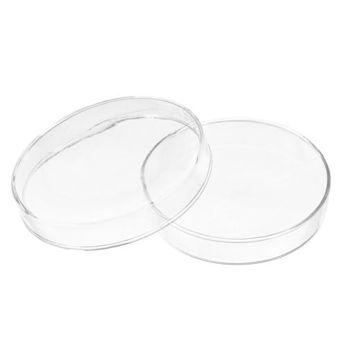 Warmhm Labor petrischale aus Hochborosilikat Glas Hitzebeständig Dickwandig Geeignet für Zellkultur Mykologie und Wissenschaftliche Experimente Langlebiger Kulturschale für Warmhm Labor petrischale aus Hochborosilikat Glas Hitzebeständig Dickwandig Geeignet für Zellkultur Mykologie und Wissenschaftliche Experimente Langlebiger Kulturschale für von Warmhm