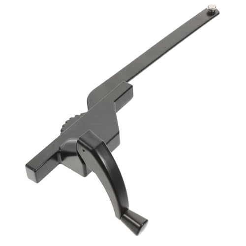 Warmhm Linker Fensterkurbel Bedienhebel aus Metall Robuste und Langlebige Kurbelfensteröffnung für Kipp und Drehfenster Einfache Montage Glatt und Handschonend Geeignet für Dachfenster von Warmhm