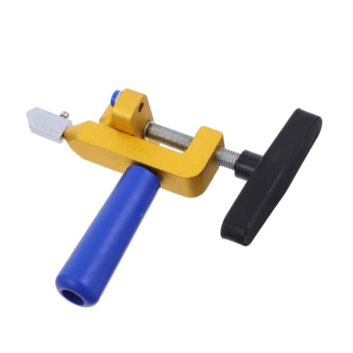 Warmhm Manueller Fliesenschneider mit Glasbrechzange Tragbares Schneidewerkzeug für Keramik Mosaik Spiegel Ergonomischer Griff für Präzise Schnitte bei Diy Projekten und Renovierungen von Warmhm
