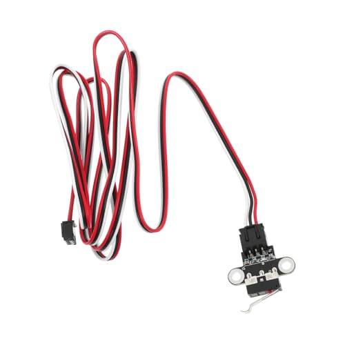 Warmhm Mechanischer Endschalter Limit Switch für Drucker Horizontales Endstop Modul mit Kabel Präzise Positionskontrolle Einfache Installation Kompatibel für Druckerzubehör von Warmhm