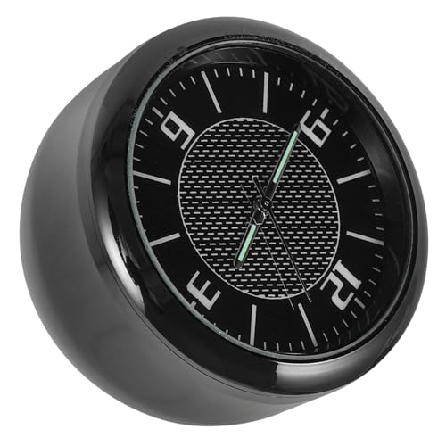 Warmhm Mini Auto Uhr mit Leuchtendem Display Langlebige Quarzuhr für Fahrzeug Innenausstattung Kompakte Armaturenbrett Uhr mit Präziser Zeitangabe Einfache Installation Praktisches Auto von Warmhm