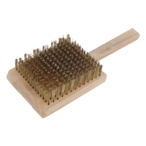 Warmhm Moosbürste mit Holzgriff Kupferdraht Reinigung Bürste zur Entfernung von Moos und Gras Garten Terrasse Scheuerbürste Robust für Enge Ritzen und Outdoor reinigung Warmhm Moosbürste mit Holzgriff Kupferdraht Reinigung Bürste zur Entfernung von Moos und Gras Garten Terrasse Scheuerbürste Robust für Enge Ritzen und Outdoor reinigung von Warmhm