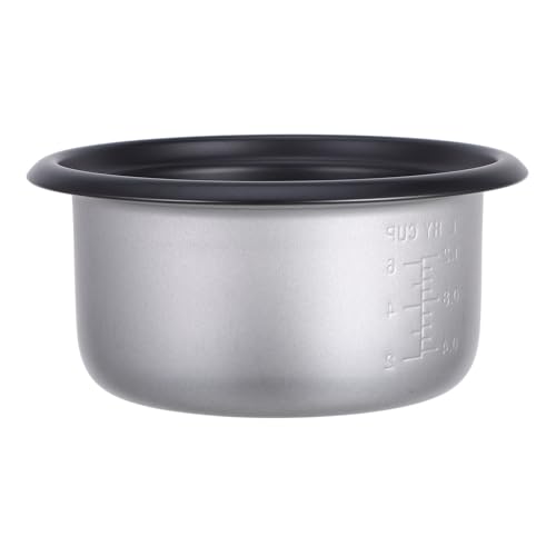 Warmhm Non Stick Reiskocher Innentopf Haushaltskocher Zubehör Antihaftbeschichteter Kochtopf für Reis Suppe Kuchen Robustes und Sicheres Material von Warmhm