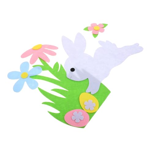 Warmhm Osterei-Kaninchen-türaufkleber Fenster Favorisieren Esser Frühling Nichtrang Hasenschmuck Ornament Osterhase Zum Selbermachen Osterverzierung Hasenhandwerk Party Vlies Rosa Warmhm Osterei-Kaninchen-türaufkleber Fenster Favorisieren Esser Frühling Nichtrang Hasenschmuck Ornament Osterhase Zum Selbermachen Osterverzierung Hasenhandwerk Party Vlies Rosa von Warmhm