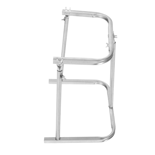 Warmhm Outdoor Müllbeutelhalter aus Robustem Metall Wiederverwendbarer Ständer für Gartentaschen und Abfall für Camping Ernte und Gartenarbeit Silberfarbener Müllsackständer für Warmhm Outdoor Müllbeutelhalter aus Robustem Metall Wiederverwendbarer Ständer für Gartentaschen und Abfall für Camping Ernte und Gartenarbeit Silberfarbener Müllsackständer für von Warmhm
