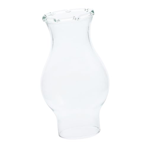 Warmhm Klar Glas Öllampenschirm Kerosinlampe Abdeckung Petroleumlampenschirm Für Heimdekoration Outdoor Camping Lampe Schatten von Warmhm