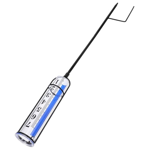 Warmhm Regenmesser Verstellbares Messrohr Bruchsicherem mit Erdspieß für Präzise Niederschlagsmessungen im Garten Transparentes Design Einfache Warmhm Regenmesser Verstellbares Messrohr Bruchsicherem mit Erdspieß für Präzise Niederschlagsmessungen im Garten Transparentes Design Einfache von Warmhm