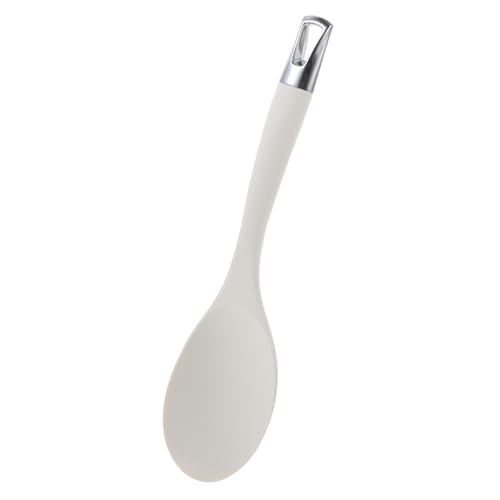 Warmhm Reislöffel Kochlöffel Utensil Server Reiskocherlöffel Nicht -STiCK Silikonreisschöpfer Küchenwaren Kompakter Reisspatel wiederverwendbarer Reisspatel Reis Zubehör Kieselgel von Warmhm