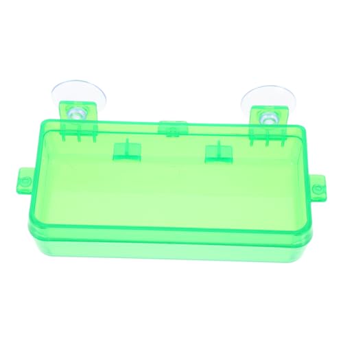 Warmhm Reptilien Futternapf mit Saugnapf Große Futter und Wasserschale für Bartagamen und Echsen Sicherer Flucht Napf Stabile Konstruktion Einfache und Fütterung von Warmhm