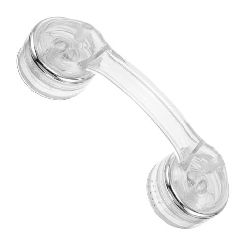 Warmhm Saugnapf Türgriff ohne Bohren Starker Halt für Schiebetüren Schrank Schublade Fenster Bad Dusche Robust Langlebig Einfache Montage Transparent von Warmhm