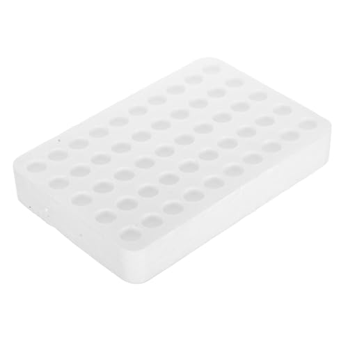 Warmhm Schaumstoff testrohrhalter für Reagenzgläser Stabiler Laborständer mit Rutschfester Basis Platzsparender Röhrenhalter für Sichere Probenlagerung und Effiziente Labororganisation von Warmhm