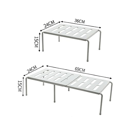 Warmhm Schuhregal Aus Kunststoff Mehrschichtiger Schuhaufbewahrungs-Organizer Platzsparendes Schuhregal Für Wohnzimmer Schlafsaal Küche Und Büro Leicht Zu Reinigen Und Vielseitig Einsetzb von Warmhm