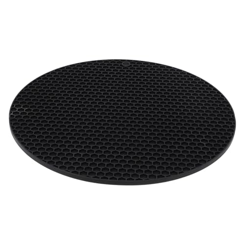 Warmhm Silicone Trivet Mat Hitzebeständige Unterlage für Heiße Töpfe rutschfest und Leicht zu Reinigen Tischschutz gegen Wasser und Ölschäden von Warmhm