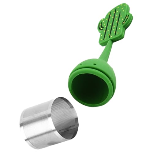 Warmhm Silikon Teesieb Kaktusform Feines Teefilter Sieb für Losen Tee Wiederverwendbar Leicht zu Reinigen Geeignet für Tassen und Teekannen Praktischer Loser Teehalter für Büro und Warmhm Silikon Teesieb Kaktusform Feines Teefilter Sieb für Losen Tee Wiederverwendbar Leicht zu Reinigen Geeignet für Tassen und Teekannen Praktischer Loser Teehalter für Büro und von Warmhm