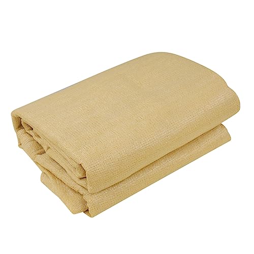 Warmhm Sonnensegel Hängendes Für Garten Und Terrasse Windfest Für Pool Und Camping Beige Gelb von Warmhm
