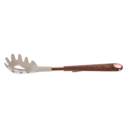 Warmhm Spaghettikrallen Küchenlöffel Zum Kochen Sieben Nudelschaufelsieb Geschlitzt Pasta Besteckgabeln Schaumlöffel Schöpflöffel Löffel Servieren Geschirr Spaghetti- Kieselgel Khaki von Warmhm