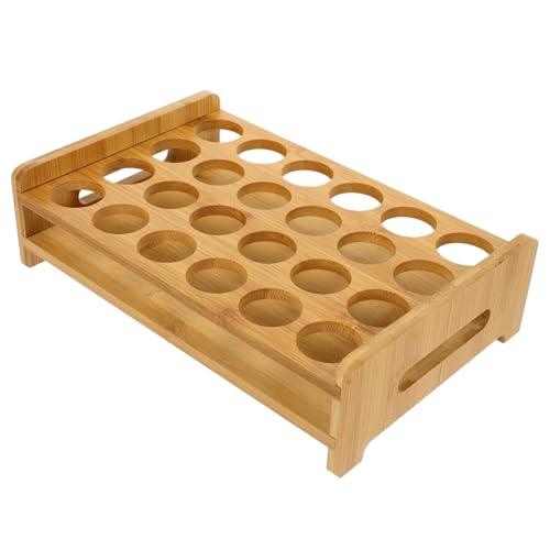 Warmhm Stabiler Whiskey Gläser Halter aus Holz mit Löchern Eleganter Schnapsglas Displayständer für Bar Restaurant und Party Praktisches Serviertablett für Brandy und Likör Platzsparend Warmhm Stabiler Whiskey Gläser Halter aus Holz mit Löchern Eleganter Schnapsglas Displayständer für Bar Restaurant und Party Praktisches Serviertablett für Brandy und Likör Platzsparend von Warmhm