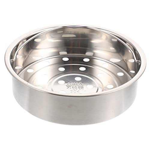 Warmhm Steamer Basket mit Großem Loch Universeller Dämpfeinsatz für Reiskocher Stapelbarer Dampfgarer Einsatz für Eier Gemüse Fisch Gesunde Fettfreie Zubereitung Warmhm Steamer Basket mit Großem Loch Universeller Dämpfeinsatz für Reiskocher Stapelbarer Dampfgarer Einsatz für Eier Gemüse Fisch Gesunde Fettfreie Zubereitung von Warmhm