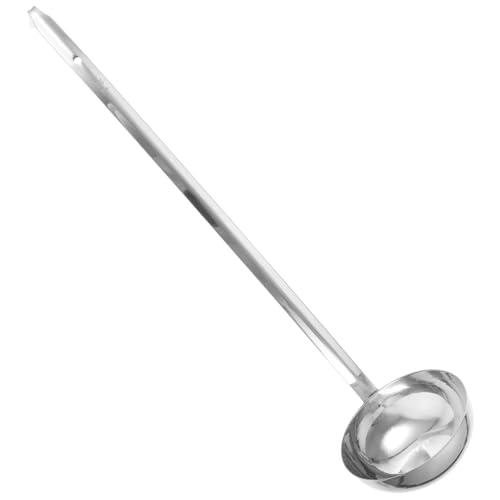 Warmhm Suppenkelle mit Langem Griff Robuste Ergonomische Soßenlöffel für Küche und Restaurant zum Servieren von Suppe Saucen und Flüssigkeiten Warmhm Suppenkelle mit Langem Griff Robuste Ergonomische Soßenlöffel für Küche und Restaurant zum Servieren von Suppe Saucen und Flüssigkeiten von Warmhm