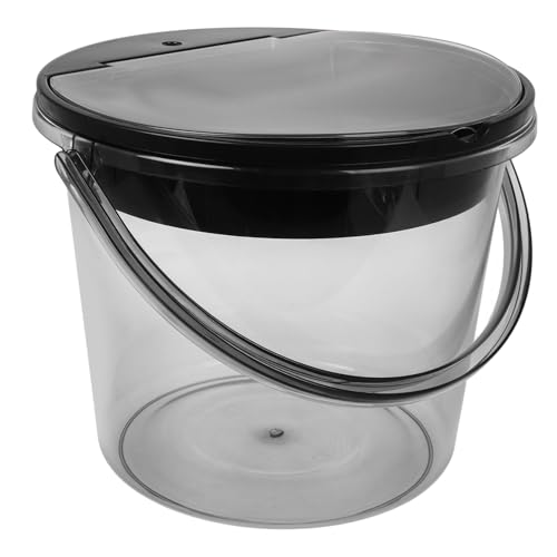 Warmhm Teereste Eimer Komposteimer Küchentheke Arbeitsplatte Kompostbehälter Mülleimer Für Küche Mülleimer Küchenkomposteimer Indoor Recyclingbehälter Für Küche Grau The Pet von Warmhm
