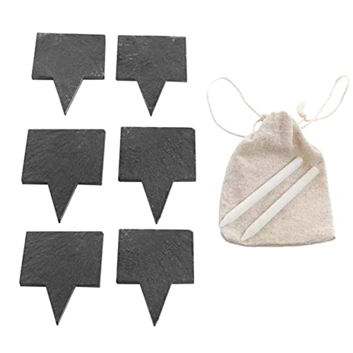 Warmhm Teiliges Käse Topper und Beschriftungen Schwarze Schieferplatten für Desserts Wiederverwendbar Stifte und Leinenbeutel für Partys und Buffets Warmhm Teiliges Käse Topper und Beschriftungen Schwarze Schieferplatten für Desserts Wiederverwendbar Stifte und Leinenbeutel für Partys und Buffets von Warmhm