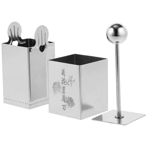 Warmhm Tofu Zerkleinerer aus Edelstahl Langlebiger Tofu Käsezerkleinerer Praktisches Küchenwerkzeug für Feine Streifen Rostfrei Einfach zu Bedienen Vielseitig Einsetzbar Warmhm Tofu Zerkleinerer aus Edelstahl Langlebiger Tofu Käsezerkleinerer Praktisches Küchenwerkzeug für Feine Streifen Rostfrei Einfach zu Bedienen Vielseitig Einsetzbar von Warmhm