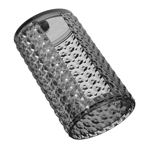 Warmhm Transparent Schwarzer Wattepads Spender mit Deckel Staubgeschützter Wattepad Organizer mit Diamantmuster Platzsparend Langlebig Hygienisch für Bad und Schminktisch Warmhm Transparent Schwarzer Wattepads Spender mit Deckel Staubgeschützter Wattepad Organizer mit Diamantmuster Platzsparend Langlebig Hygienisch für Bad und Schminktisch von Warmhm