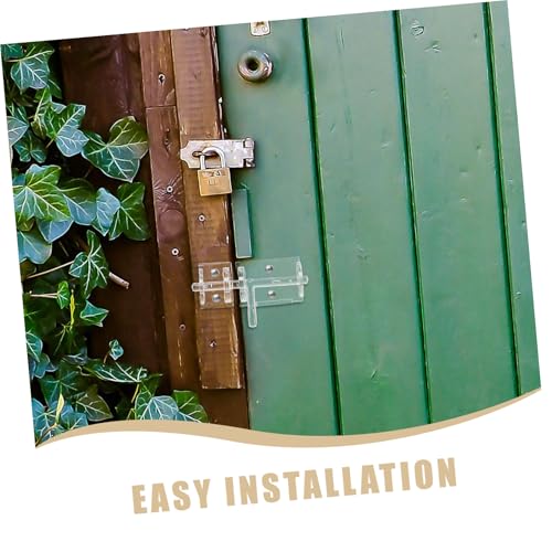 Warmhm Transparenter Acryl türriegel Selbstklebend Mini riegel ohne Bohren Tür Fenstersicherung Einfache Montage Langlebiger Schutz für Haushaltssicherheit Warmhm Transparenter Acryl türriegel Selbstklebend Mini riegel ohne Bohren Tür Fenstersicherung Einfache Montage Langlebiger Schutz für Haushaltssicherheit von Warmhm