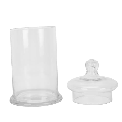 Warmhm Transparentes Glas Candy Storage Jar Robustes Kristallglas Kompakte Aufbewahrungsbox Langlebiger Candy Holder Multifunktionaler Süßigkeitenbehälter Platzsparend für Küche und Warmhm Transparentes Glas Candy Storage Jar Robustes Kristallglas Kompakte Aufbewahrungsbox Langlebiger Candy Holder Multifunktionaler Süßigkeitenbehälter Platzsparend für Küche und von Warmhm
