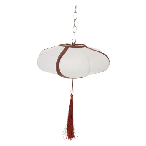 Warmhm Vintage Stofflampenschirm Ufo Deckenlaterne Weiches Licht Stabile Hängelampe für Asiatische Restaurants und Gemütliche Innenräume Dekorative Pendelleuchte im Retro Stil Warmhm Vintage Stofflampenschirm Ufo Deckenlaterne Weiches Licht Stabile Hängelampe für Asiatische Restaurants und Gemütliche Innenräume Dekorative Pendelleuchte im Retro Stil von Warmhm