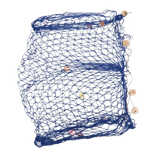 Warmhm Wanddekorationen Wand Dekorationen wandornament Shell Decor Cafe Decor Photo Display net Hülse Makramee-Wanddekoration hängend bilderrahmen Fotoanzeige net Fischereinetz Blue Warmhm Wanddekorationen Wand Dekorationen wandornament Shell Decor Cafe Decor Photo Display net Hülse Makramee-Wanddekoration hängend bilderrahmen Fotoanzeige net Fischereinetz Blue von Warmhm
