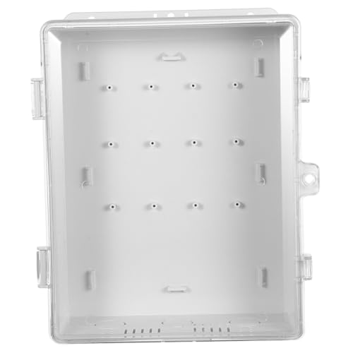 Warmhm Wetterfeste Outdoor-verteilerbox mit Transparentem Deckel Wasserdichtes Kunststoffgehäuse für Elektrische Überwachung Schutz vor Regen und Staub für Sicherheits Netzwerkanwendungen Warmhm Wetterfeste Outdoor-verteilerbox mit Transparentem Deckel Wasserdichtes Kunststoffgehäuse für Elektrische Überwachung Schutz vor Regen und Staub für Sicherheits Netzwerkanwendungen von Warmhm