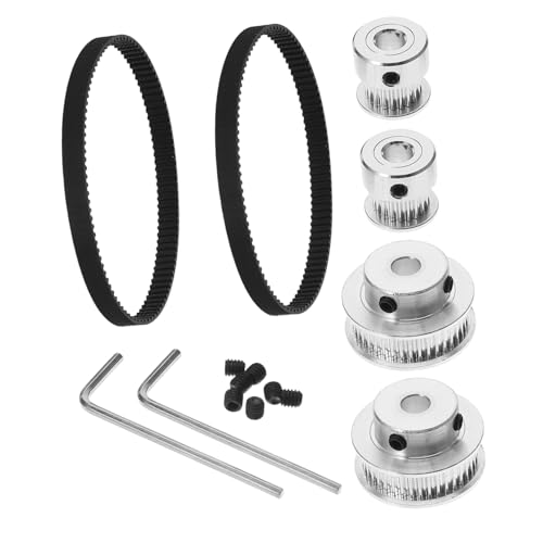 Warmhm Zahnriemen Kit Riemenscheiben und Geschlossenem Synchronriemen Verschleißfestes Präzise Mechanik für Industrielle Automatisierung und Cnc-maschinen Warmhm Zahnriemen Kit Riemenscheiben und Geschlossenem Synchronriemen Verschleißfestes Präzise Mechanik für Industrielle Automatisierung und Cnc-maschinen von Warmhm