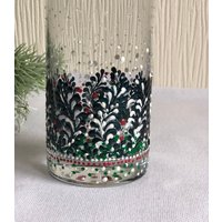 Christmas Tree Gläser Handgefertigt Fir Schneeflocken Winter Wasser Weihnachten Tisch Geschenk Gerichte von WarmhomeGifts