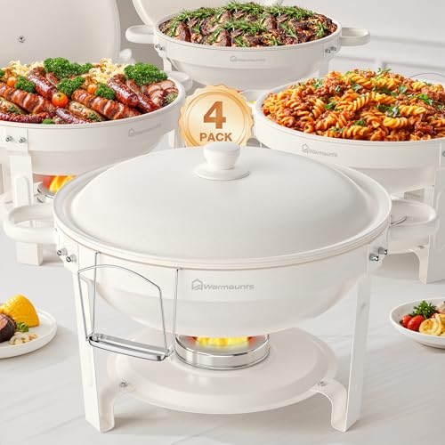 WARMOUNTS DBS-R-19 Chafing Dishes, Edelstahl, Weiss/opulenter Garten WARMOUNTS DBS-R-19 Chafing Dishes, Edelstahl, Weiss/opulenter Garten von Warmounts