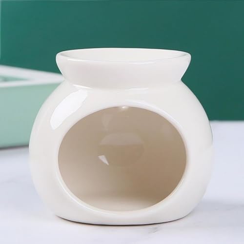 Warmself Aromalampe Metall Teelichthalter aus Keramik Duftlampe aus Keramik Wachsschmelzbrenner Kleine Größe Weiß Warmself Aromalampe Metall Teelichthalter aus Keramik Duftlampe aus Keramik Wachsschmelzbrenner Kleine Größe Weiß von Warmself