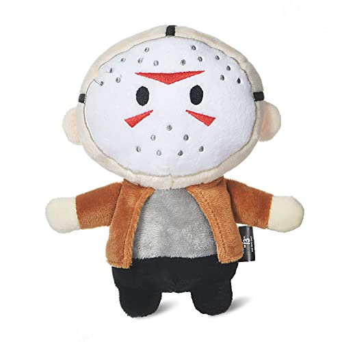 Warner Bros Horror Movies Friday The 13th Jason Voorhees Figur Plüsch Hundespielzeug | Mittleres Hundespielzeug von Freitag der 13. Kollektion | Quietschendes Hundespielzeug Halloween Hund Warner Bros Horror Movies Friday The 13th Jason Voorhees Figur Plüsch Hundespielzeug | Mittleres Hundespielzeug von Freitag der 13. Kollektion | Quietschendes Hundespielzeug Halloween Hund von Warner Bros