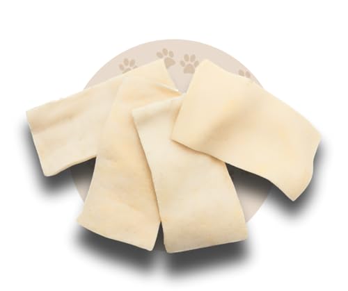 Warnick´s Tierfutterservice - Hundesnack – Kauchips aus Büffelhaut 2x1kg – ca. 12–15 cm – hart & fettarm – 100 % Natur – zur Zahnpflege – für kleine bis große Hunde – ohne Zusätze - Vorratspaket von Warnick´s Tierfutterservice